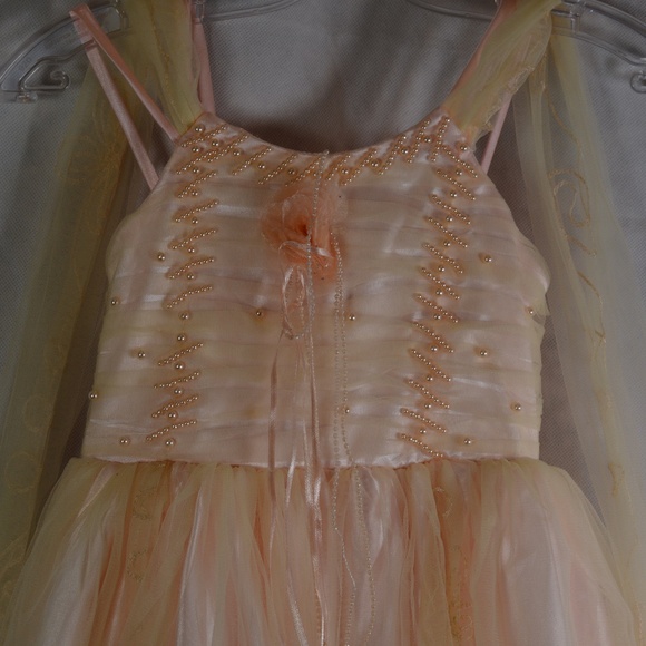 Thy Thy Peach Dress SZ 6 - Picture 4 of 10